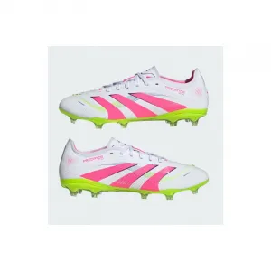 Pánske futbalové kopačky outdoorové ADIDAS Predator Pro M FG cloud white lucid pink lucid lemon