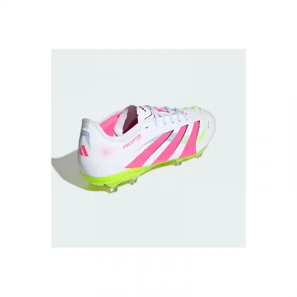 Pánske futbalové kopačky outdoorové ADIDAS Predator Pro M FG cloud white lucid pink lucid lemon