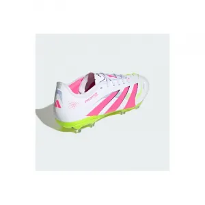 Pánske futbalové kopačky outdoorové ADIDAS Predator Pro M FG cloud white lucid pink lucid lemon