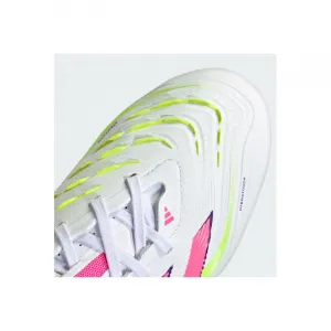 Pánske futbalové kopačky outdoorové ADIDAS Predator Pro M FG cloud white lucid pink lucid lemon