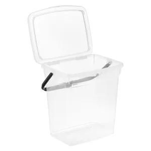 Plastový box s vekom na prací prášok KEEEPER 6l