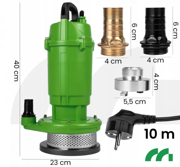 PonornéčerpadlonaznečistenúvoduMalTecMasterPump550WSito