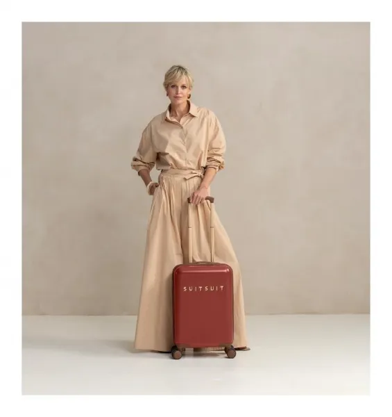Kabínový kufor SUITSUIT Fab Seventies TR-7221/3-S Red Ochre