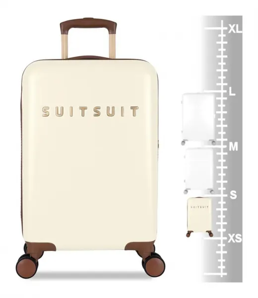 Kabínový kufor SUITSUIT Fab Seventies 71813 Antique White