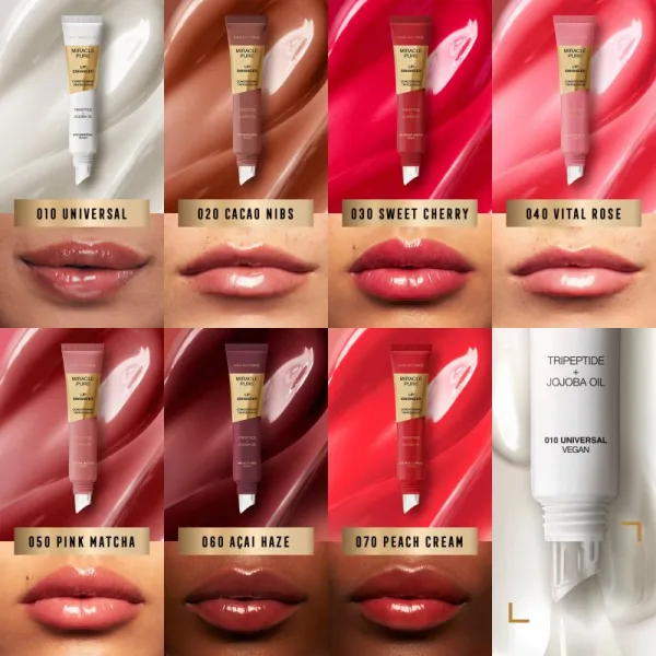 Max Factor Miracle Pure Lip Enhancer hydratačný lesk na pery odtieň 040 Vital Rose 12 ml