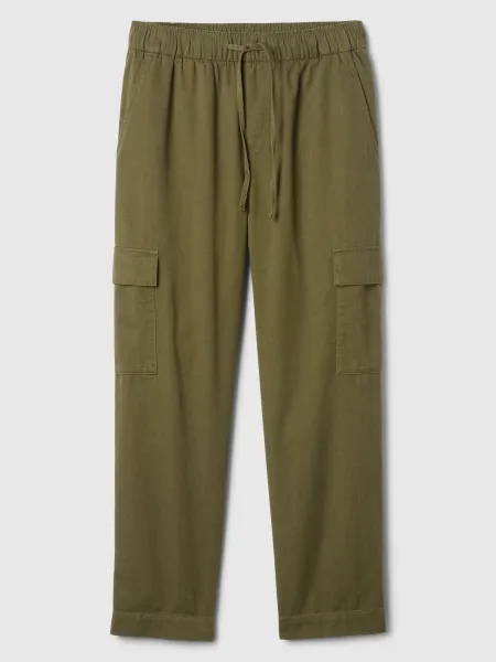 GAP Trousers with Pockets Mid Rise Easy Cargo - Ladies