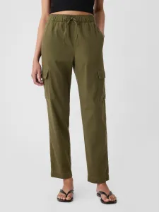 GAP Trousers with Pockets Mid Rise Easy Cargo - Ladies