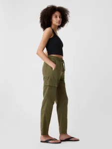 GAP Trousers with Pockets Mid Rise Easy Cargo - Ladies