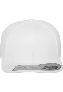110 Fitted Snapback white