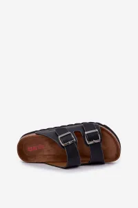 BIG STAR SHOES Ľahké Pánske Sandále S Prackami Eko Koža Big Star