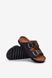BIG STAR SHOES Ľahké Pánske Sandále S Prackami Eko Koža Big Star