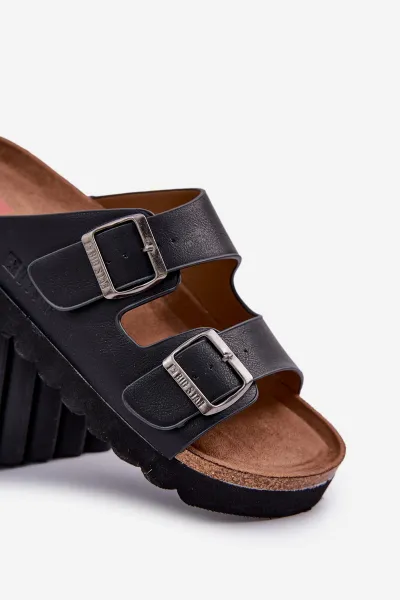 BIG STAR SHOES Ľahké Pánske Sandále S Prackami Eko Koža Big Star