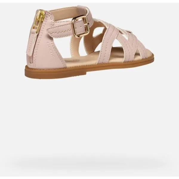 Light Pink Girls' Sandals Geox Karly - Girls