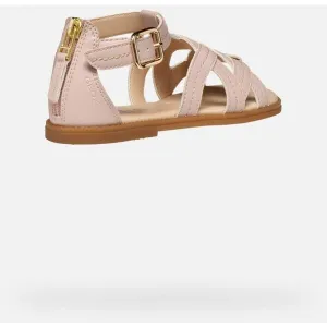 Light Pink Girls' Sandals Geox Karly - Girls