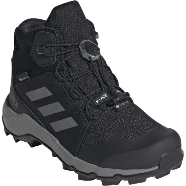 adidas TERREX MID GTX K Detská outdoorová obuv, čierna, veľkosť 39 1/3