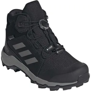 adidas TERREX MID GTX K Detská outdoorová obuv, čierna, veľkosť 39 1/3