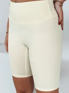 Krémové športové kraťasy LOVIFIT