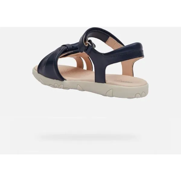 Dark Blue Girls' Sandals Geox Haiti - Girls