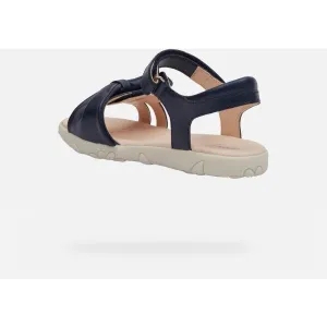 Dark Blue Girls' Sandals Geox Haiti - Girls