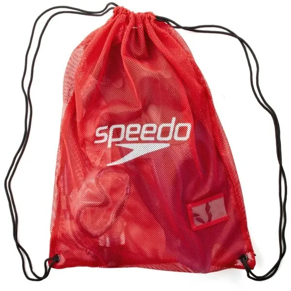 Speedo EQUIP MESH BAG XU Vak, červená, veľkosť