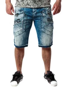Pánske kraťasy CIPO & BAXX CK169 BLUE Farba: Modrá, Konfekčná veľkosť: W29