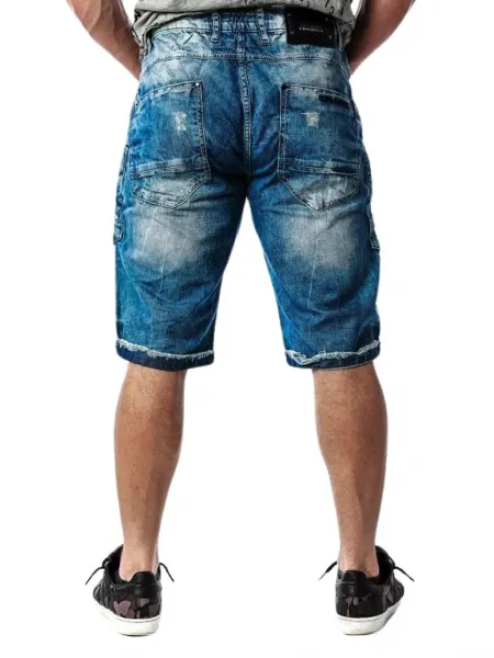 Pánske kraťasy CIPO & BAXX CK169 BLUE Farba: Modrá, Konfekčná veľkosť: W29