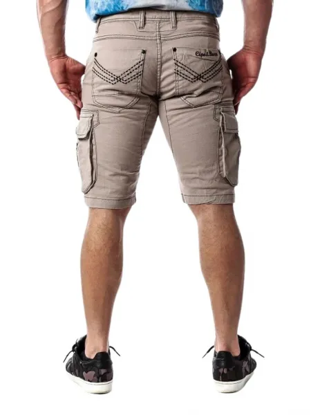 Pánske kraťasy CIPO & BAXX CK188 GREY Farba: Sivá, Konfekčná veľkosť: W33