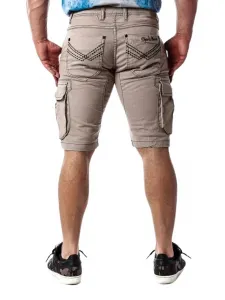 Pánske kraťasy CIPO & BAXX CK188 GREY Farba: Sivá, Konfekčná veľkosť: W33