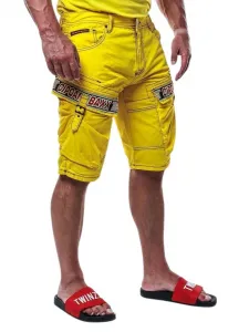 Pánske kraťasy CIPO & BAXX CK243 YELLOW Farba: Žltá, Konfekčná veľkosť: W33