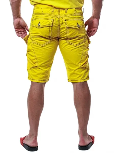 Pánske kraťasy CIPO & BAXX CK243 YELLOW Farba: Žltá, Konfekčná veľkosť: W33