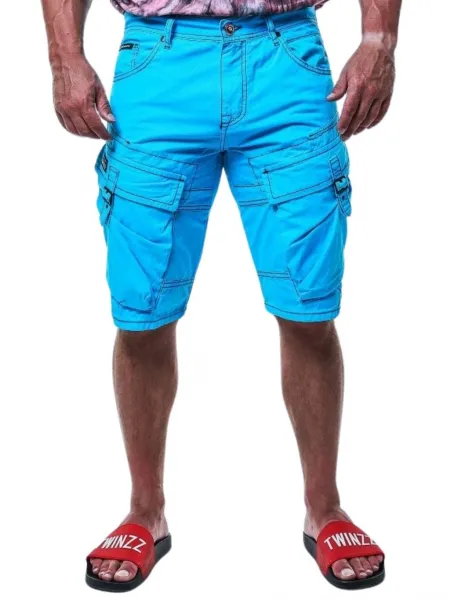 Pánske kraťasy CIPO & BAXX CK229 BABY BLUE Farba: Modrá, Konfekčná veľkosť: W30