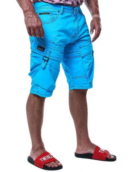 Pánske kraťasy CIPO & BAXX CK229 BABY BLUE Farba: Modrá, Konfekčná veľkosť: W30