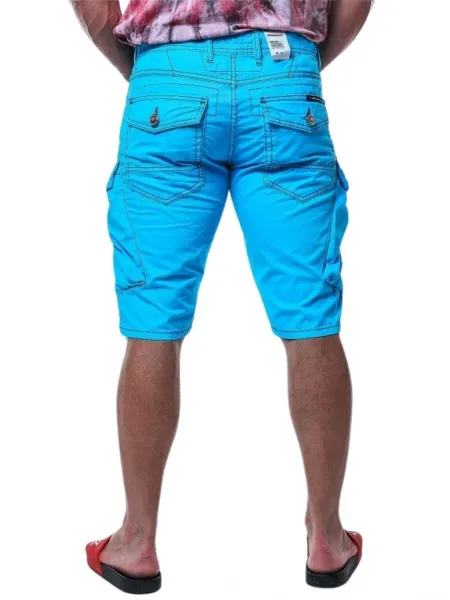 Pánske kraťasy CIPO & BAXX CK229 BABY BLUE Farba: Modrá, Konfekčná veľkosť: W30