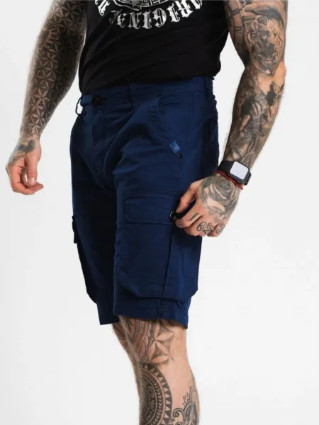 Pánske kraťasy CIPO & BAXX CK188 NAVY BLUE Farba: Modrá, Konfekčná veľkosť: W38