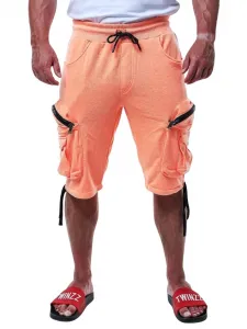 Pánske kraťasy CIPO & BAXX CK225 ORANGE Farba: Oranžová, Konfekčná veľkosť: M