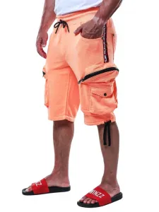 Pánske kraťasy CIPO & BAXX CK225 ORANGE Farba: Oranžová, Konfekčná veľkosť: M