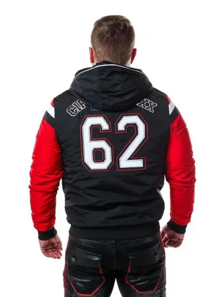 Pánska bunda CIPO & BAXX CJ230 BLACK Farba: Čierna, Konfekčná veľkosť: M
