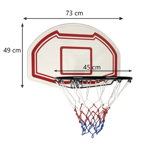 Závesnýbasketbalovýkôšsozadnoudoskou