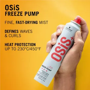Schwarzkopf Professional Osis+ Freeze Pump lak na vlasy so silnou fixáciou 200 ml