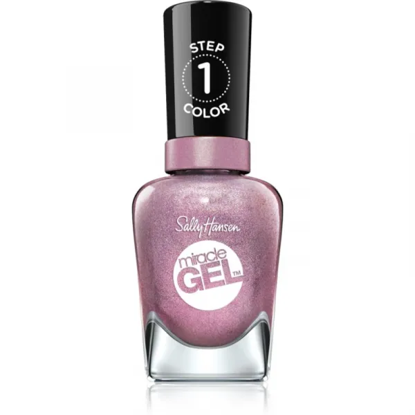 Sally Hansen Miracle Gel™ gélový lak na nechty bez použitia UV/LED lampy odtieň 564 Metro Midnight 14,7 ml