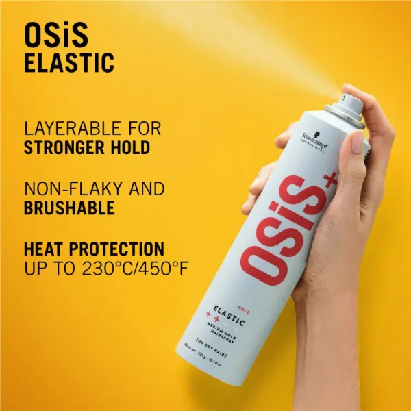 Schwarzkopf Professional Osis+ Elastic sprej na vlasy so strednou fixáciou 500 ml
