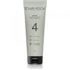 Tomas Arsov Bonfire Leave On Conditioner vyživujúci bezoplachový kondicionér pre jemné vlasy a poškodené vlasy 250 ml