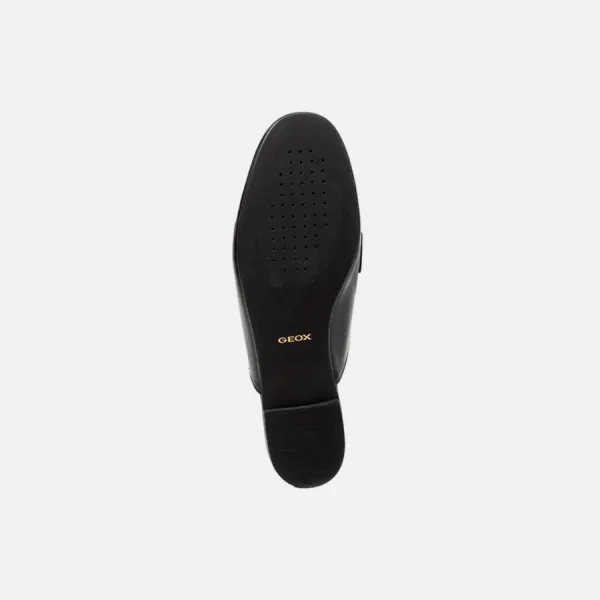 Black women's moccasins Geox Llizia - Women's