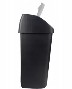 CURVER Odpadkový kôš SWING BIN 50L | čierny