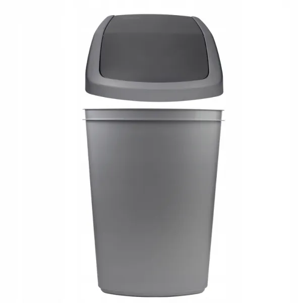 CURVER Odpadkový kôš SWING BIN 50L | sivý