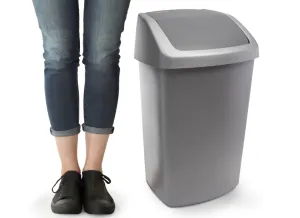 CURVER Odpadkový kôš SWING BIN 50L | sivý