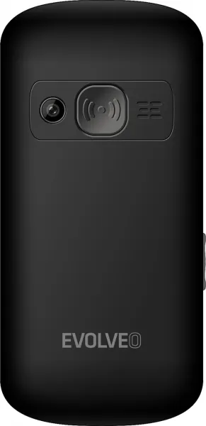 EVOLVEO EasyPhone XS, mobilný telefón pre seniorov, čierny