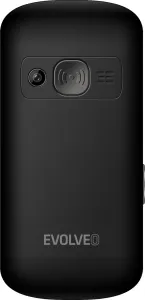 EVOLVEO EasyPhone XS, mobilný telefón pre seniorov, čierny