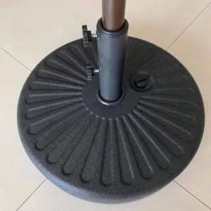 Ak furniture Podstavec pod slunečník UB51 černý