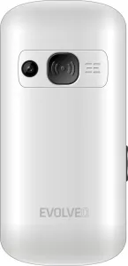 EVOLVEO EasyPhone XS, mobilný telefón pre seniorov, biely